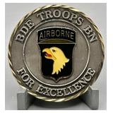 101st ABN. DIV BDE Troops BN Challenge Coin