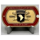 101st ABN. DIV. 320th FAR Challenge Coin