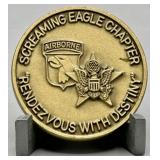101st ABN. DIV. AG Corps Chapter Challenge Coin