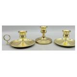 Baldwin Brass Candlestick Holders & Chamberstick
