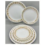 Corelle Butterfly Gold Plates - SEE DESC