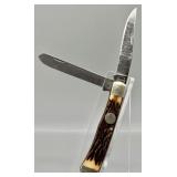 Remington R12 Trapper Stag Pocket Knife