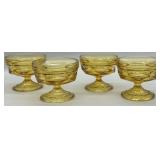 Vintage Anchor Hocking Fairfield Sherbert Glasses