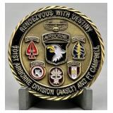 101st Airborne Division (AASLT) Challenge Coin