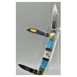 Silverhorse Stoneworks Pocket Knife - SEE DESC