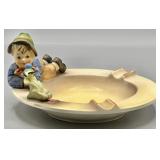 TMK 3 Boy With Bird Ashtray Hummel 166