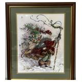 Windswept Traveler by Peggy Abrams Lithograph