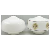Vintage Milk Glass Light Shade Globes