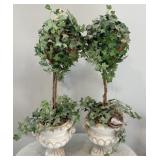 English Ivy Artificial Topiary Plants