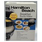 Hamilton Beach Breakfast Burrito Maker #25495