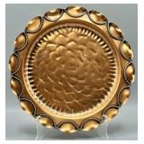 Hand Hammered Gregorian Copper Wall Plate