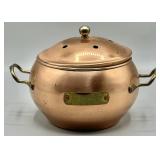Vintage Copper Potpourri Bowl