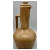 Vintage Monmouth Pottery Carafe Mojave Brown