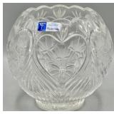 Polish Crystal Rose Bowl