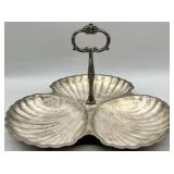 Vintage Baroque Style Shell Serving Tray