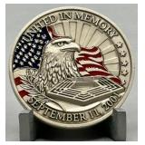 United In Memory 9/11 Challenge Coin