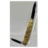 VTG Solingen Brass Bird Hunting Pocket Knife