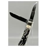 Marbles Jumbo Trapper Stag Bone Pocket Knife