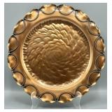 Hand Hammered Gregorian Copper Wall Plate