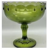 Indiana Glass Teardrop Pedestal Compote