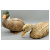 Home Interiors Mallard Duck Figurines