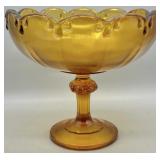 Vintage Indiana Glass Pedestal Bowl