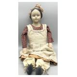Primitive Greiner Type Composite Reproduction Doll