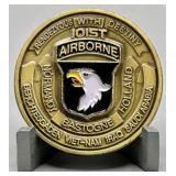 101st ABN. DIV. Deployment Challenge Coin