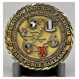 OEF Task Force Rakkasan Combat Challenge Coin