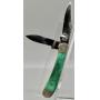 Frost Cutlery Green Smooth Trapper Knife