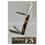 Rite Edge Black Pearl Handle Congress Knife