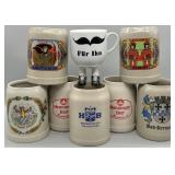Vintage German Beer Steins