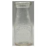 Walnut Grove Dairy Half Pint Milk Bottle