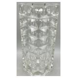 Luminarc Geometric Diamond Column Crystal Vase