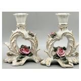 Dresden Germany Candlestick Holders
