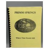 Primm Springs Where Time Stands Still