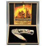 Abraham Lincoln Collectible Folding Pocket Knife