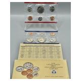 1990 Uncirculated Coin Set w/ D and P Mint Marks