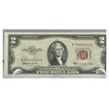 Series 1953 C Red Seal $2 U.S. Note