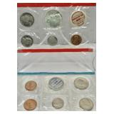 1969 Uncirculated Coin Set w/ 40% Silver Coin