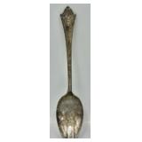 Antique Sterling Silver Ornate Spoon