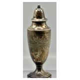 Antique Sterling Silver Shaker