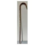 German Walking Stick w/Medals