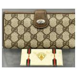 Vintage Gucci Long Wallet French Purse