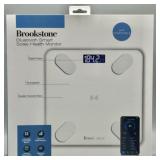 Brookstone Bluetooth Smart Scale Health Monitor