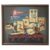 Baseball Still Life Painting Signed Huntington