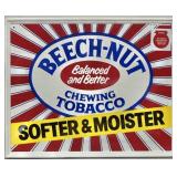 1986 Beech-Nut Chewing Tobacco Metal Sign