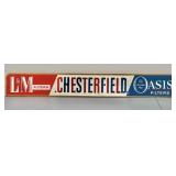 Chesterfield Wooden Advertising Sign