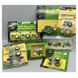 ERTL 1/64 Three Piece Tractor Set John Deere NEW