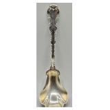 Gorham 1897 Sterling Silver Sugar Shell Spoon
